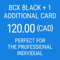 BCX BLACK +1