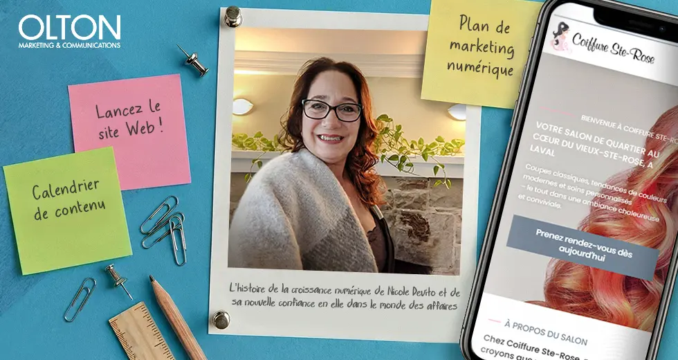 Comment Coiffure Ste-Rose a transformé son entreprise grâce à une stratégie Web, SEO et médias sociaux unifiée